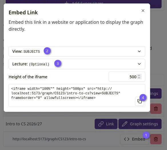Embed link